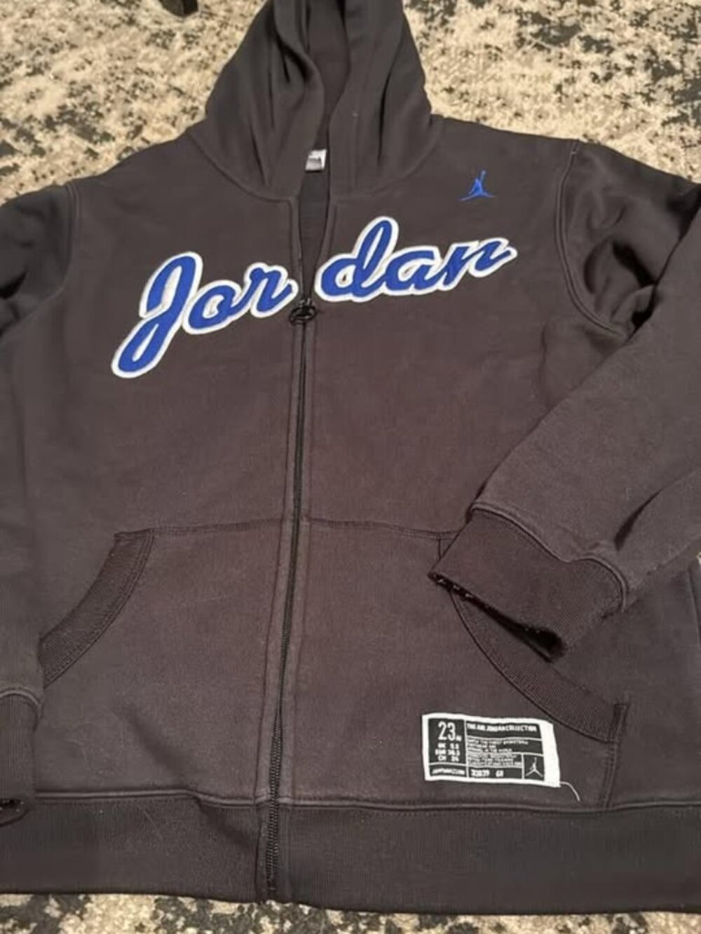 Jordan Zip Up hoodie size medium boys